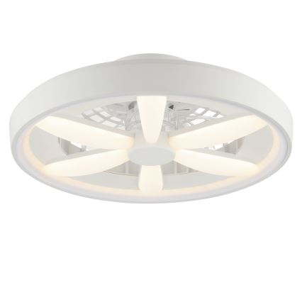 Brilliant - LED RGBW Stmívatelný stropní ventilátor se světlem GAIANO LED/48W/230V 2700-6500K bílá + dálkové ovládání