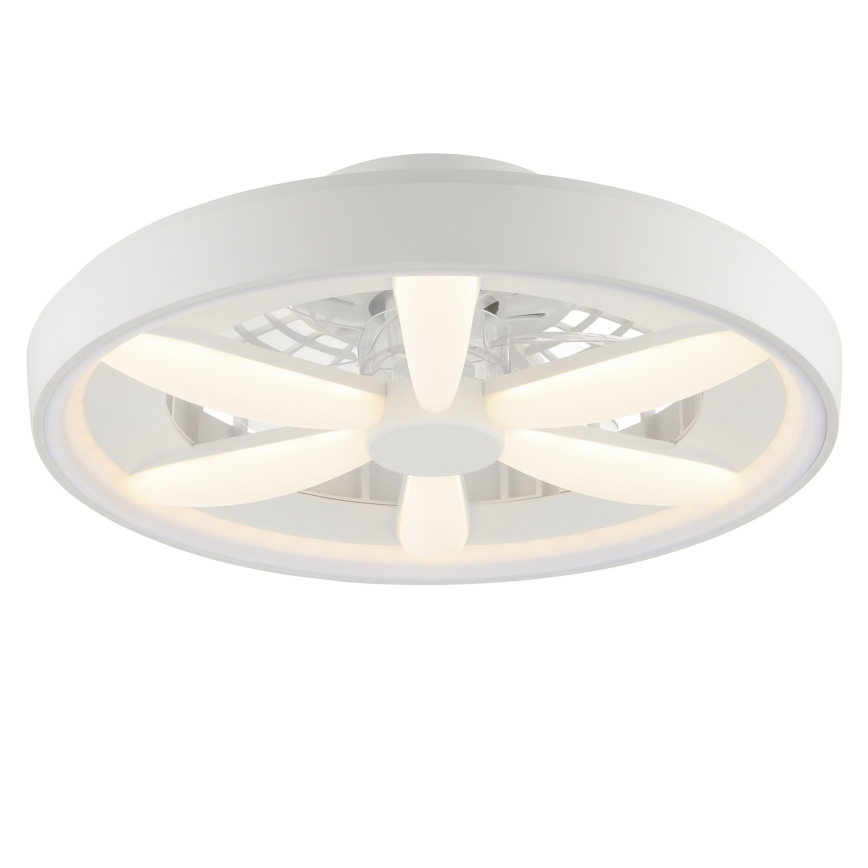 Brilliant - LED RGBW Stmívatelný stropní ventilátor se světlem GAIANO LED/48W/230V 2700-6500K bílá + dálkové ovládání