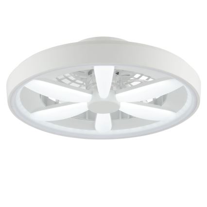 Brilliant - LED RGBW Stmívatelný stropní ventilátor se světlem GAIANO LED/48W/230V 2700-6500K bílá + dálkové ovládání