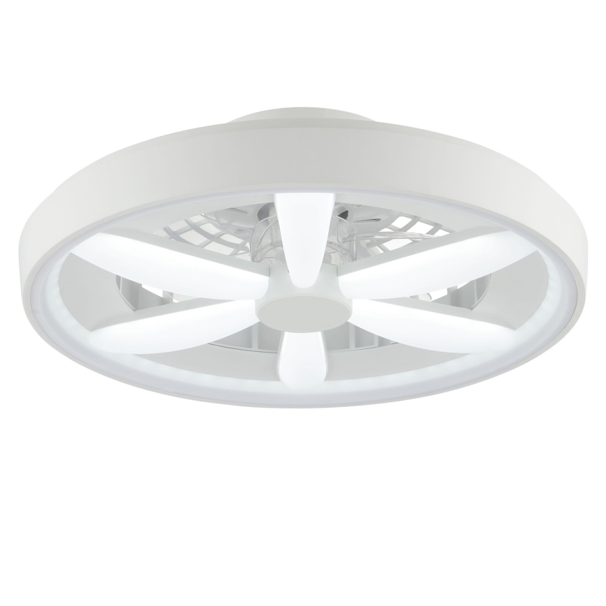 Brilliant - LED RGBW Stmívatelný stropní ventilátor se světlem GAIANO LED/48W/230V 2700-6500K bílá + dálkové ovládání