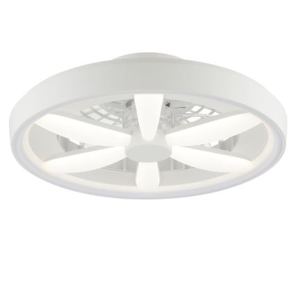 Brilliant - LED RGBW Stmívatelný stropní ventilátor se světlem GAIANO LED/48W/230V 2700-6500K bílá + dálkové ovládání