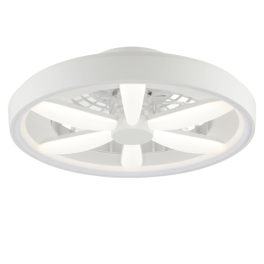 Brilliant - LED RGBW Stmívatelný stropní ventilátor se světlem GAIANO LED/48W/230V 2700-6500K bílá + dálkové ovládání