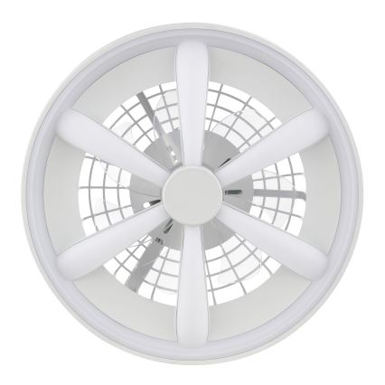 Brilliant - LED RGBW Stmívatelný stropní ventilátor se světlem GAIANO LED/48W/230V 2700-6500K bílá + dálkové ovládání