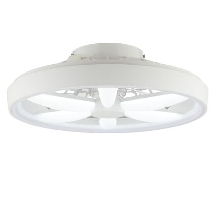 Brilliant - LED RGBW Stmívatelný stropní ventilátor se světlem GAIANO LED/48W/230V 2700-6500K bílá + dálkové ovládání