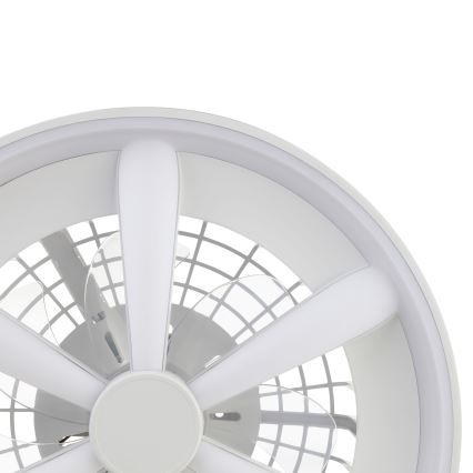 Brilliant - LED RGBW Stmívatelný stropní ventilátor se světlem GAIANO LED/48W/230V 2700-6500K bílá + dálkové ovládání
