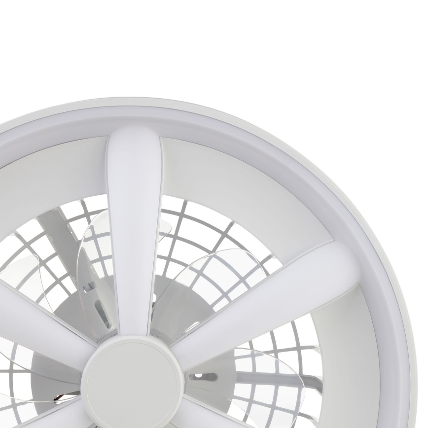 Brilliant - LED RGBW Stmívatelný stropní ventilátor se světlem GAIANO LED/48W/230V 2700-6500K bílá + dálkové ovládání