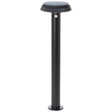 Brilliant - LED Solární lampa se senzorem ALVERO LED/4W/3,7V 70 cm IP44 černá
