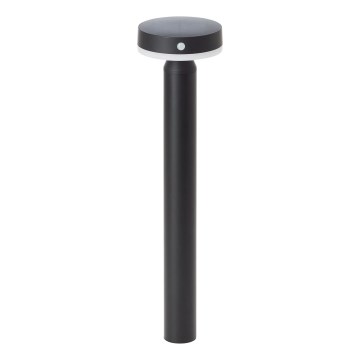 Brilliant - LED Solární lampa se senzorem MAGUA LED/4W/3,7V 2000 mAh 50,2 cm IP44 černá