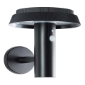 Brilliant - LED Solární nástěnné svítidlo se senzorem ALVERO LED/4W/3,7V 2000 mAh IP44