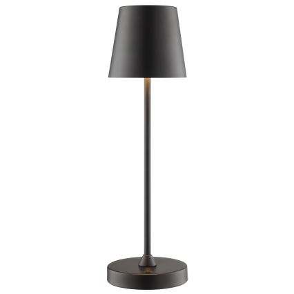 Brilliant - LED Stmívatelná nabíjecí dotyková venkovní stolní lampa ELORA LED/2,5W/5V 2700K 2600 mAh IP44 černá