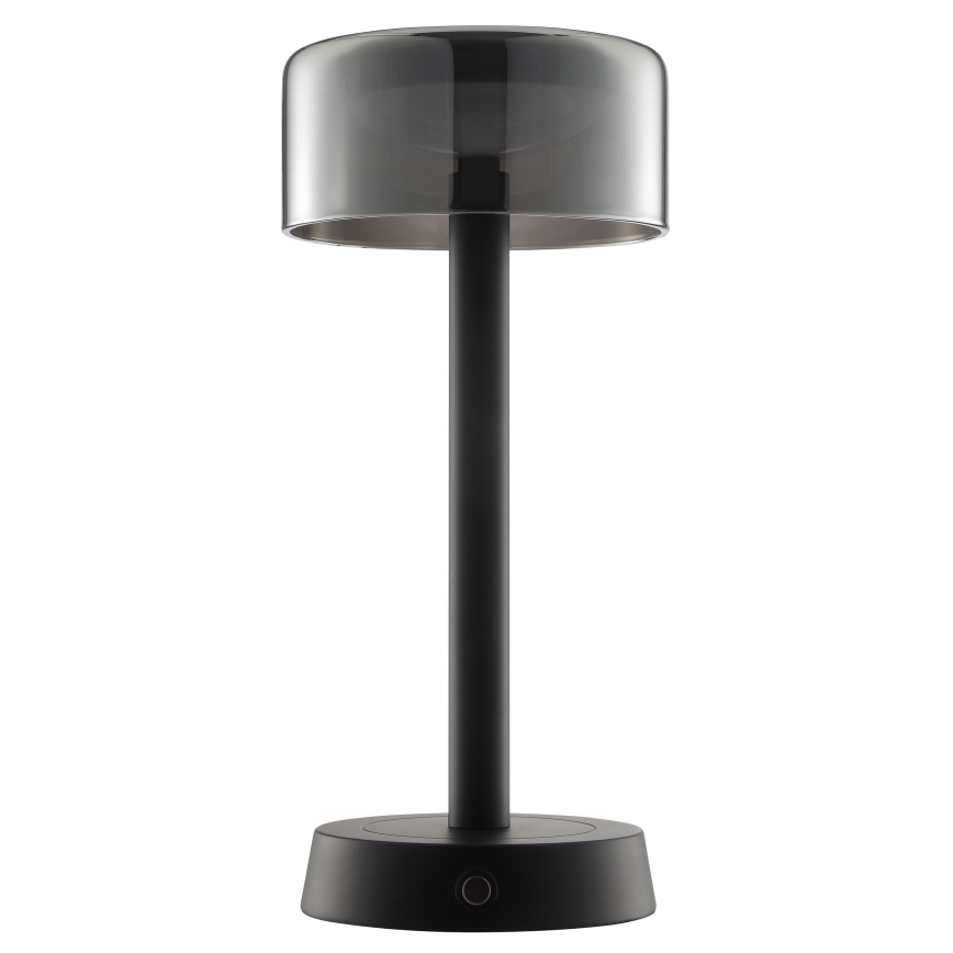 Brilliant - LED Stmívatelná nabíjecí dotyková venkovní stolní lampa RAZOR LED/2,5W/5V 2700K 2600 mAh IP44 černá