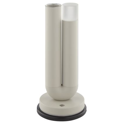 Brilliant - LED Stmívatelná nabíjecí dotyková venkovní stolní lampa SAYU LED/2,5W/5V 2700K 2600 mAh IP44 šedá
