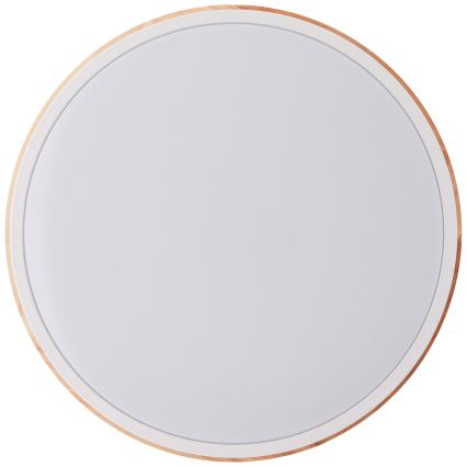 Brilliant - LED Stmívatelné stropní svítidlo BAARLO LED/24W/230V pr. 35 cm bílá/gumovník - FSC certifikováno