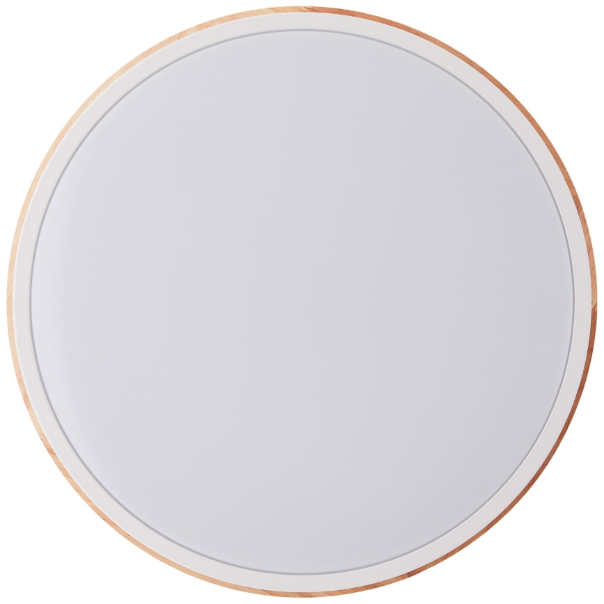 Brilliant - LED Stmívatelné stropní svítidlo BAARLO LED/24W/230V pr. 35 cm bílá/gumovník - FSC certifikováno