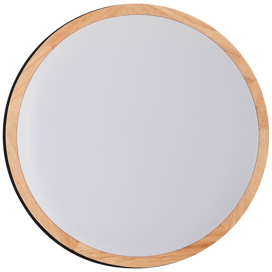Brilliant - LED Stmívatelné stropní svítidlo BAARLO LED/24W/230V pr. 35 cm černá/gumovník - FSC certifikováno