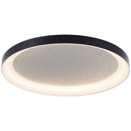 Brilliant - LED Stmívatelné stropní svítidlo QUITO LED/30W/230V 3000K pr. 42 cm černá
