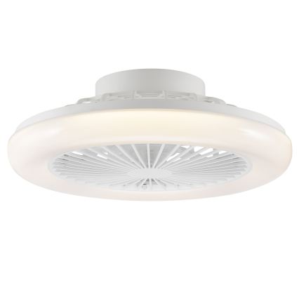 Brilliant - LED Stmívatelné stropní svítidlo s ventilátorem MONTERO LED/20W/230V 2700-6500K pr. 42 cm bílá + dálkové ovládání