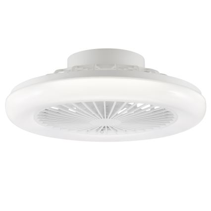 Brilliant - LED Stmívatelné stropní svítidlo s ventilátorem MONTERO LED/20W/230V 2700-6500K pr. 42 cm bílá + dálkové ovládání