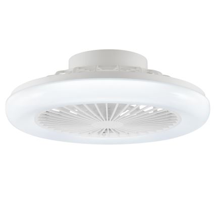 Brilliant - LED Stmívatelné stropní svítidlo s ventilátorem MONTERO LED/20W/230V 2700-6500K pr. 42 cm bílá + dálkové ovládání
