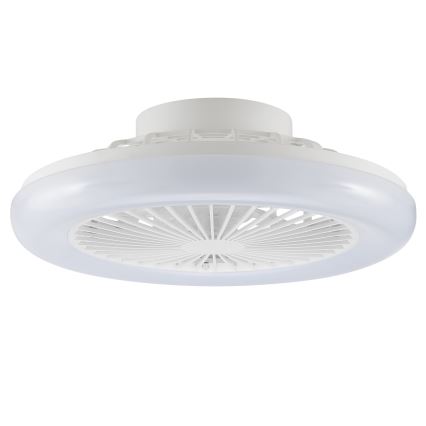 Brilliant - LED Stmívatelné stropní svítidlo s ventilátorem MONTERO LED/20W/230V 2700-6500K pr. 42 cm bílá + dálkové ovládání