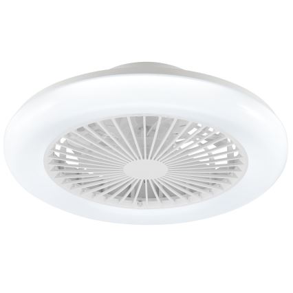 Brilliant - LED Stmívatelné stropní svítidlo s ventilátorem MONTERO LED/20W/230V 2700-6500K pr. 42 cm bílá + dálkové ovládání