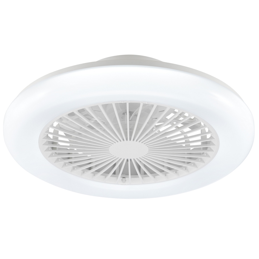 Brilliant - LED Stmívatelné stropní svítidlo s ventilátorem MONTERO LED/20W/230V 2700-6500K pr. 42 cm bílá + dálkové ovládání