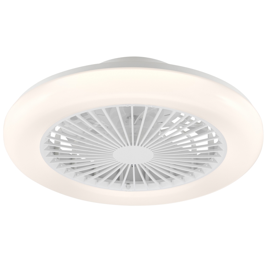 Brilliant - LED Stmívatelné stropní svítidlo s ventilátorem MONTERO LED/20W/230V 2700-6500K pr. 42 cm bílá + dálkové ovládání