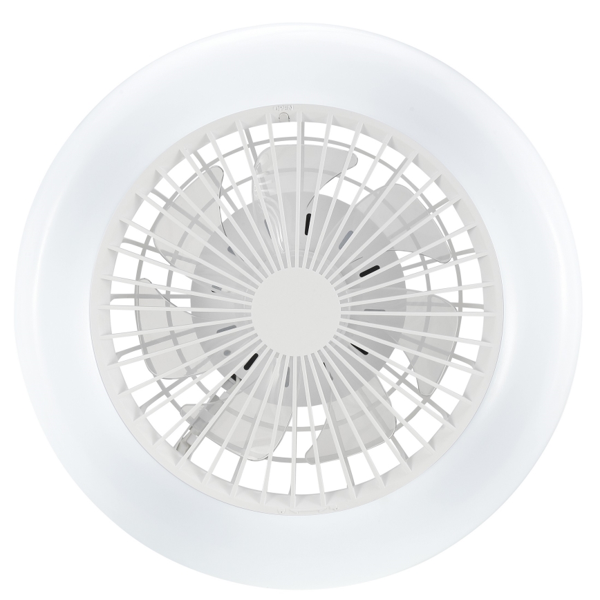 Brilliant - LED Stmívatelné stropní svítidlo s ventilátorem MONTERO LED/20W/230V 2700-6500K pr. 42 cm bílá + dálkové ovládání