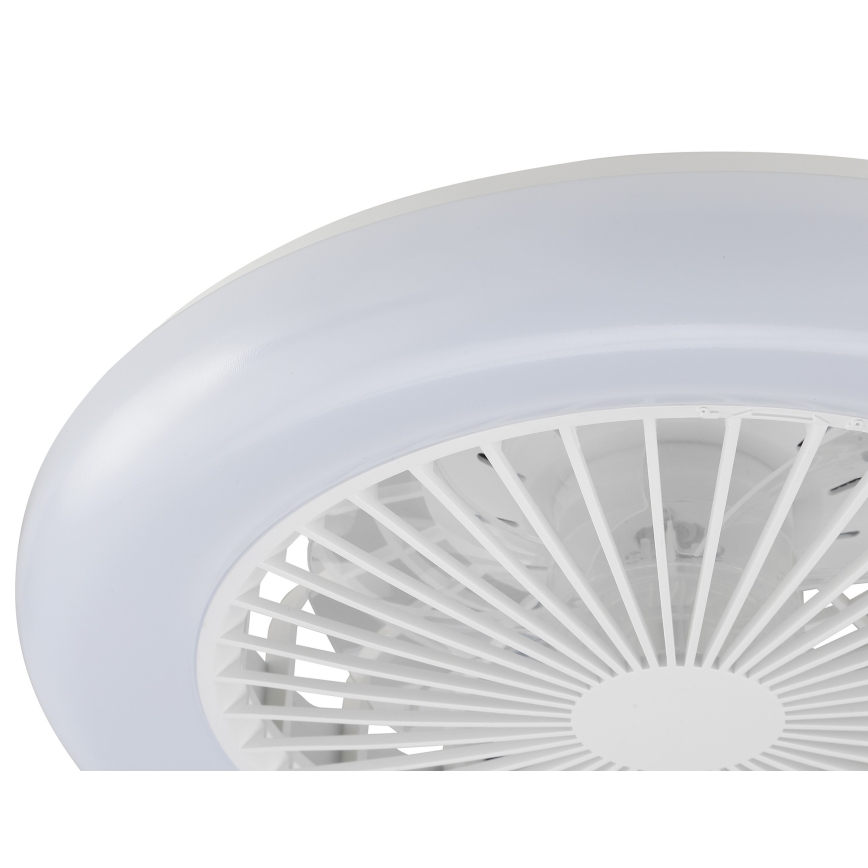 Brilliant - LED Stmívatelné stropní svítidlo s ventilátorem MONTERO LED/20W/230V 2700-6500K pr. 42 cm bílá + dálkové ovládání