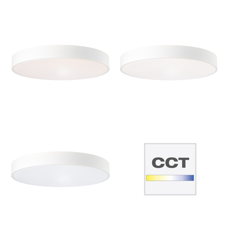 Brilliant - LED Stmívatelné stropní svítidlo SLIMLINE LED/60W/230V 3000-6500K pr. 49 cm bílá + dálkové ovládání