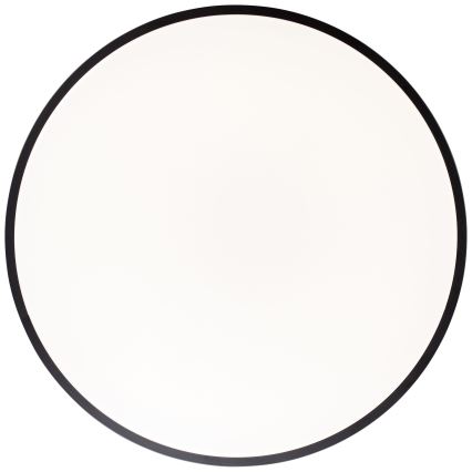 Brilliant - LED Stmívatelné stropní svítidlo SLIMLINE LED/60W/230V 3000-6500K pr. 49 cm černá + dálkové ovládání