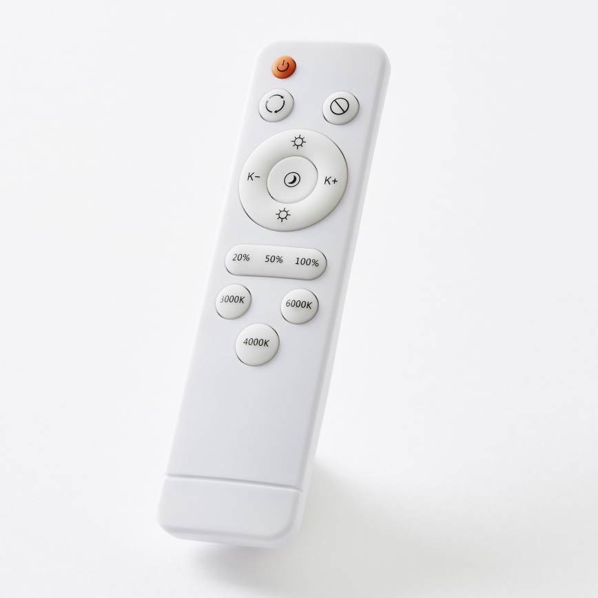 Brilliant - LED Stmívatelné stropní svítidlo SLIMLINE LED/60W/230V 3000-6500K pr. 49 cm černá + dálkové ovládání
