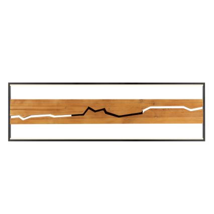 Brilliant - LED Stmívatelné stropní svítidlo THUNDER LED/42W/230V borovice