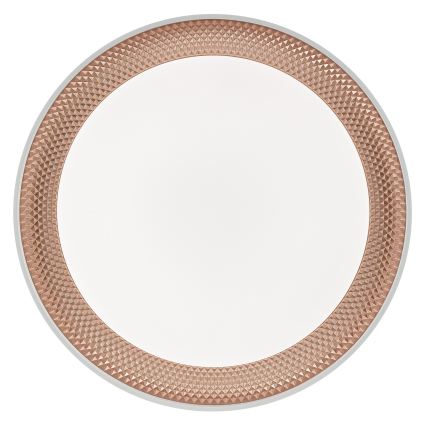 Brilliant - LED Stmívatelné stropní svítidlo WALDO LED/36W/230V 3000-6500K pr. 48,5 cm bílá/rose gold + dálkové ovládání