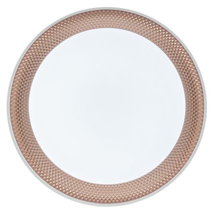 Brilliant - LED Stmívatelné stropní svítidlo WALDO LED/36W/230V 3000-6500K pr. 48,5 cm bílá/rose gold + dálkové ovládání