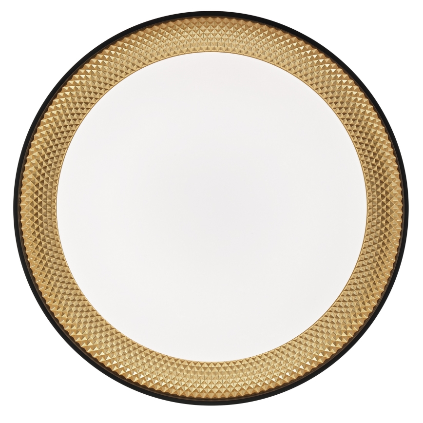 Brilliant - LED Stmívatelné stropní svítidlo WALDO LED/36W/230V 3000-6500K pr. 48,5 cm černá/zlatá + dálkové ovládání