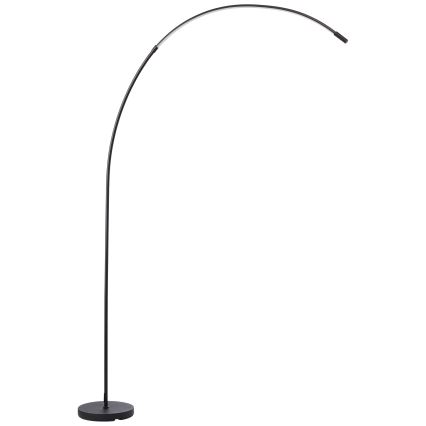 Brilliant - LED Stmívatelná dotyková stojací lampa BOW LED/14W/230V 3000/4000/6500K černá