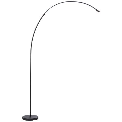 Brilliant - LED Stmívatelná dotyková stojací lampa BOW LED/14W/230V 3000/4000/6500K černá