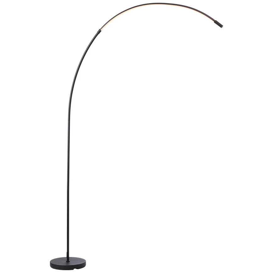 Brilliant - LED Stmívatelná dotyková stojací lampa BOW LED/14W/230V 3000/4000/6500K černá