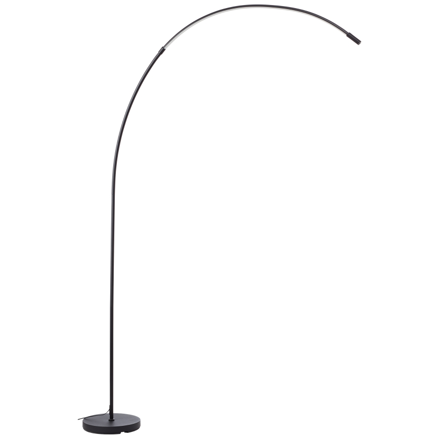Brilliant - LED Stmívatelná dotyková stojací lampa BOW LED/14W/230V 3000/4000/6500K černá