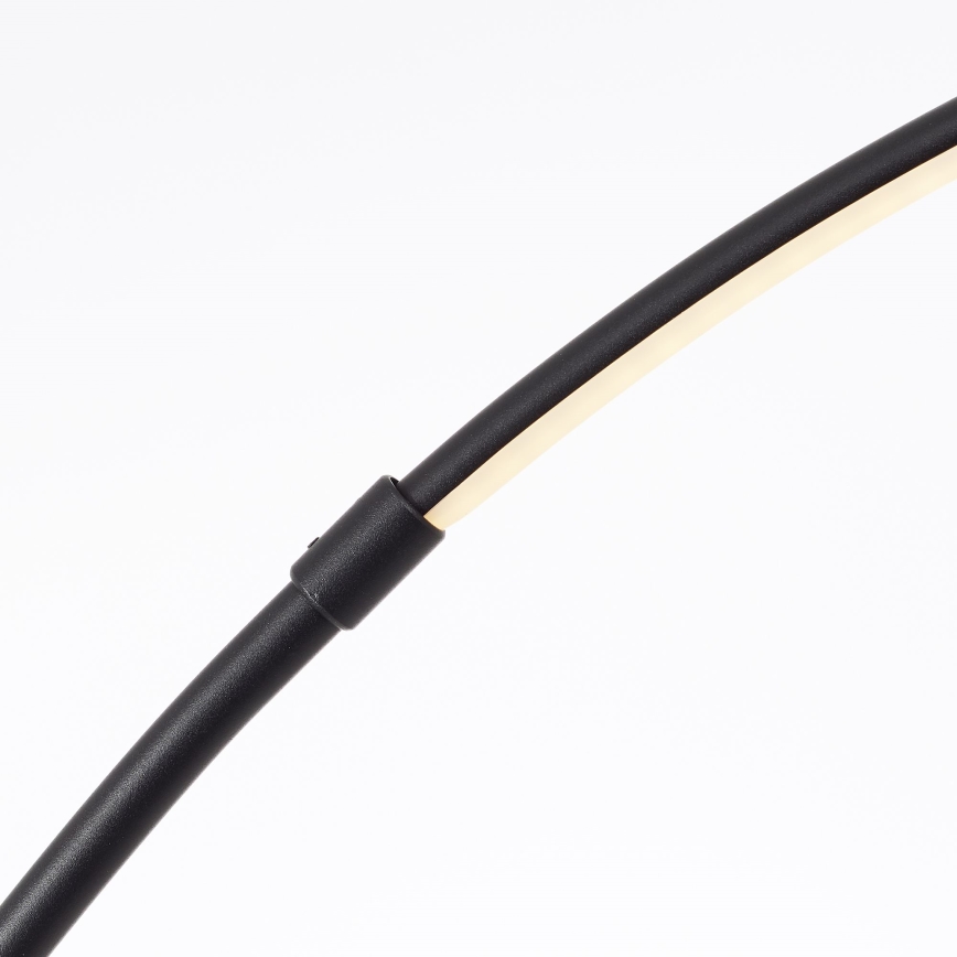 Brilliant - LED Stmívatelná dotyková stojací lampa BOW LED/14W/230V 3000/4000/6500K černá