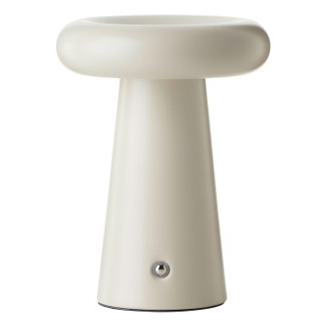 Brilliant - LED Stmívatelná dotyková stolní lampa MUFFIN LED/3W/5V USB 2600 mAh IP44 krém