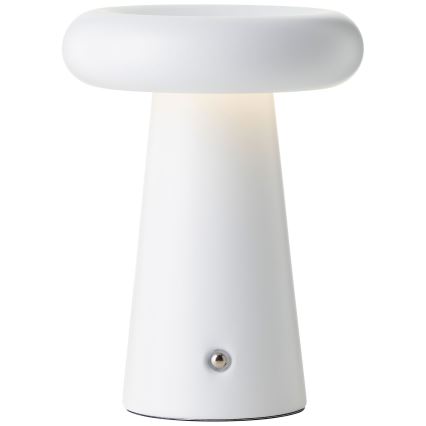 Brilliant - LED Stmívatelná dotyková venkovní stolní lampa MUFFIN LED/3W/5V USB IP44 bílá