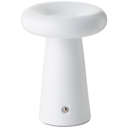 Brilliant - LED Stmívatelná dotyková venkovní stolní lampa MUFFIN LED/3W/5V USB IP44 bílá
