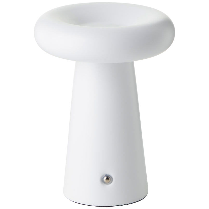 Brilliant - LED Stmívatelná dotyková venkovní stolní lampa MUFFIN LED/3W/5V USB IP44 bílá