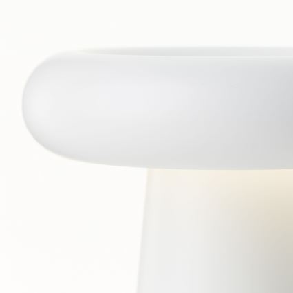Brilliant - LED Stmívatelná dotyková venkovní stolní lampa MUFFIN LED/3W/5V USB IP44 bílá