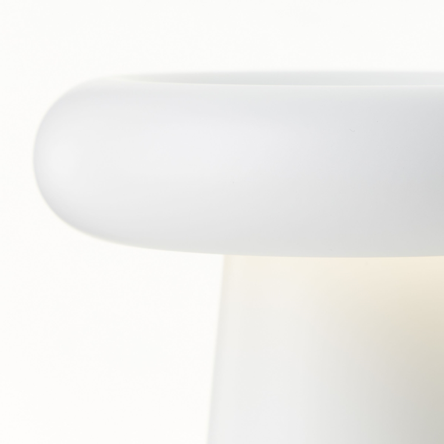 Brilliant - LED Stmívatelná dotyková venkovní stolní lampa MUFFIN LED/3W/5V USB IP44 bílá