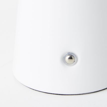 Brilliant - LED Stmívatelná dotyková venkovní stolní lampa MUFFIN LED/3W/5V USB IP44 bílá