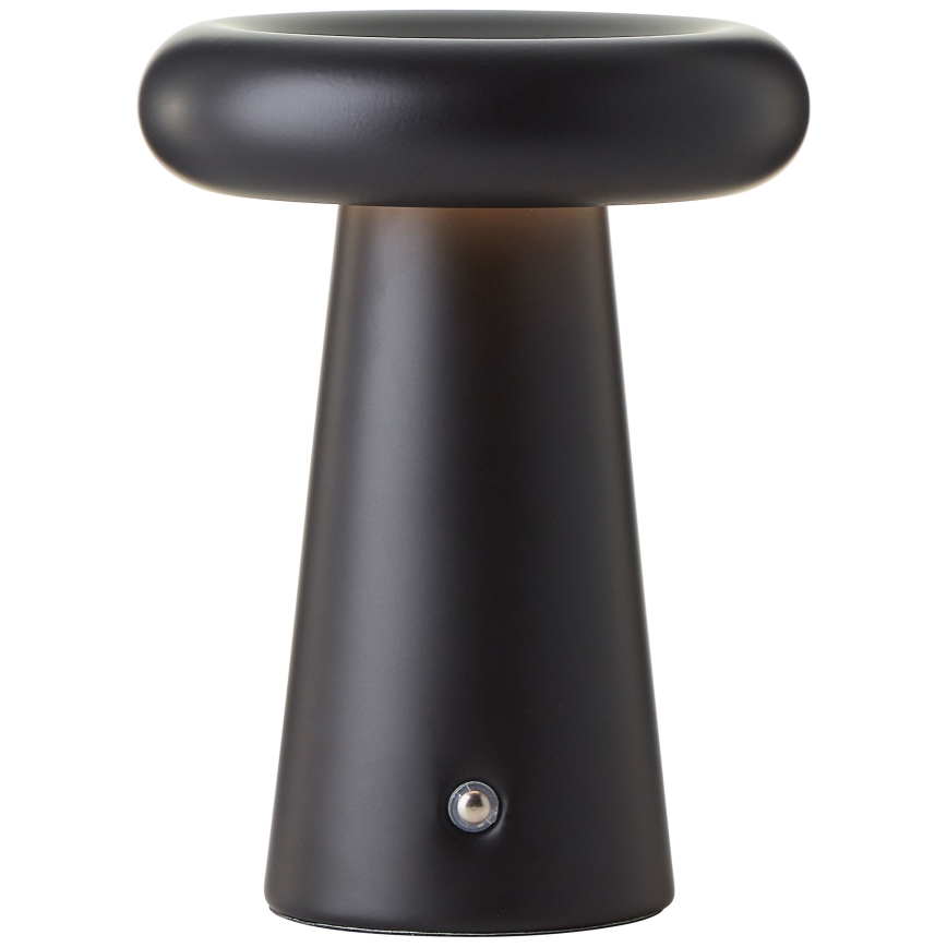 Brilliant - LED Stmívatelná dotyková venkovní stolní lampa MUFFIN LED/3W/5V USB IP44 černá