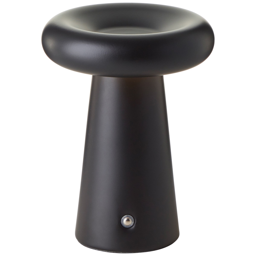 Brilliant - LED Stmívatelná dotyková venkovní stolní lampa MUFFIN LED/3W/5V USB IP44 černá